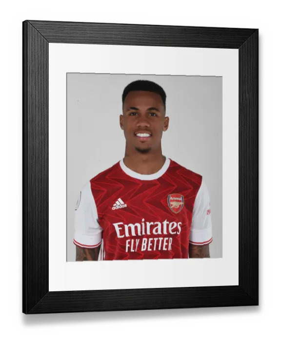 Framed Print : Arsenal's Gabriel at 2020-21 Season First Team Photocall Framed Print : Arsenal's Gabriel at 2020-21 Season First Team Photocall