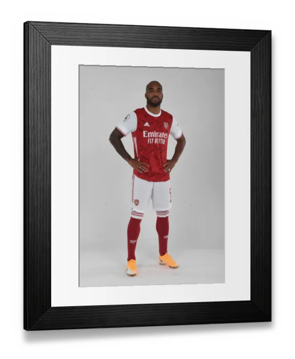 Framed Print : Arsenal's Alex Lacazette in Training: 2020-21 Season Framed Print : Arsenal's Alex Lacazette in Training: 2020-21 Season