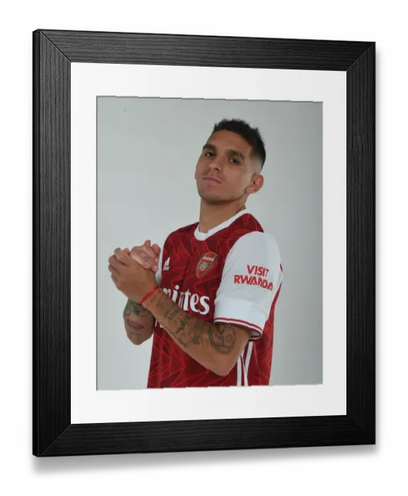 Framed Print : Arsenal's Lucas Torreira at 2020-21 First Team Training Session Framed Print : Arsenal's Lucas Torreira at 2020-21 First Team Training Session