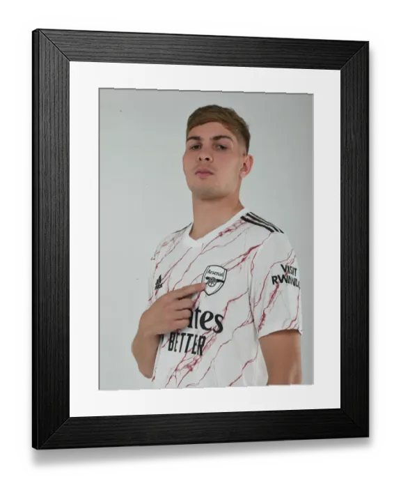 Framed Print : Arsenal's Emile Smith Rowe at 2020-21 First Team Photoshoot Framed Print : Arsenal's Emile Smith Rowe at 2020-21 First Team Photoshoot