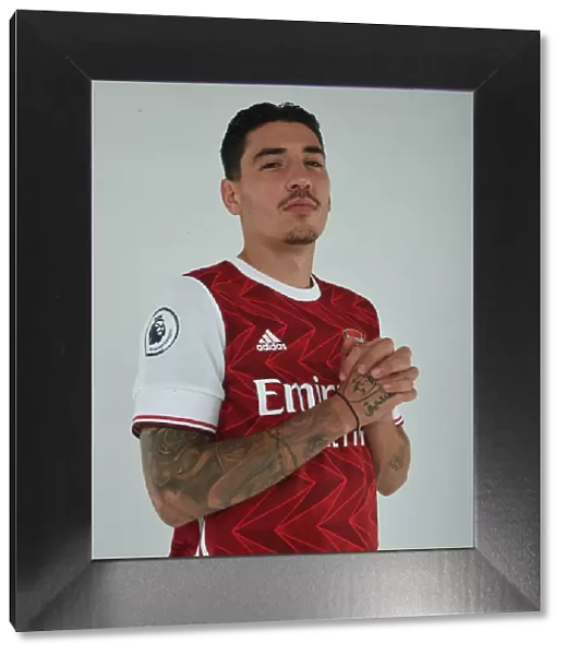 Arsenal's Hector Bellerin at 2020-21 Team Photocall