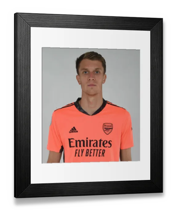 Framed Print : Arsenal 2020-21: Matt Macey in Training Framed Print : Arsenal 2020-21: Matt Macey in Training
