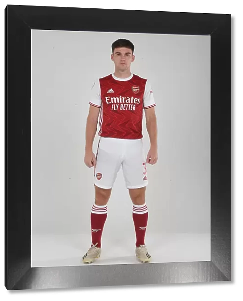Arsenal's Kieran Tierney at 2020-21 First Team Training Session
