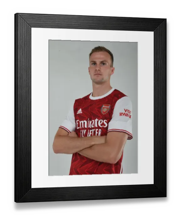 Framed Print : Arsenal 2020-21 First Team: Rob Holding at Training Session in St Albans Framed Print : Arsenal 2020-21 First Team: Rob Holding at Training Session in St Albans