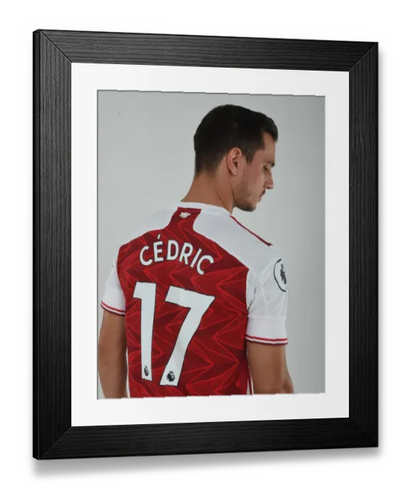 Framed Print : Arsenal Football Club: 2020-21 First Team Training - Focus on Cedric Framed Print : Arsenal Football Club: 2020-21 First Team Training - Focus on Cedric
