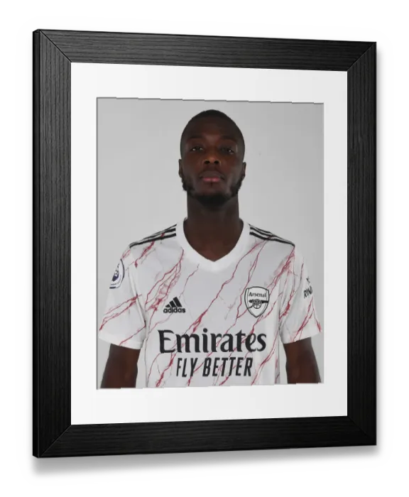 Framed Print : Arsenal's Nicolas Pepe Prepares for 2020-21 Season in Training Framed Print : Arsenal's Nicolas Pepe Prepares for 2020-21 Season in Training