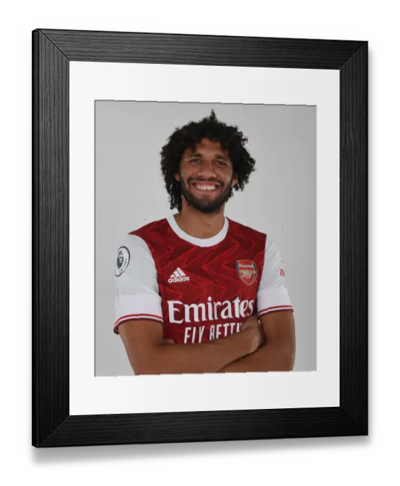 Framed Print : Arsenal FC: Mo Elneny at London Colney Training Ground, 2020-21 Season Framed Print : Arsenal FC: Mo Elneny at London Colney Training Ground, 2020-21 Season