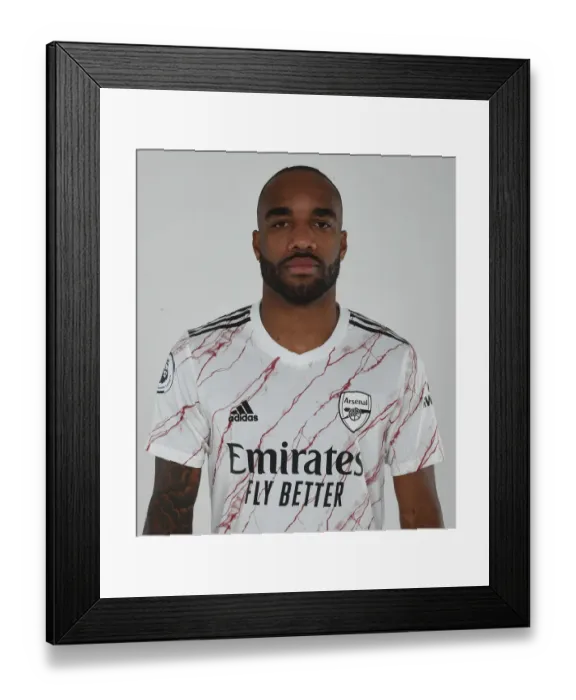 Framed Print : Arsenal's Alex Lacazette Gears Up for 2020-21 Season at Training Camp Framed Print : Arsenal's Alex Lacazette Gears Up for 2020-21 Season at Training Camp