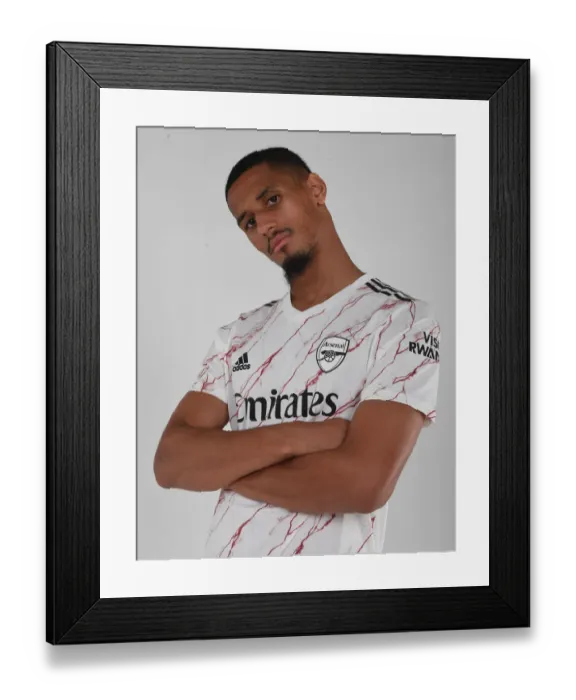 Framed Print : Arsenal's William Saliba Prepares for 2020-21 Season in Training Framed Print : Arsenal's William Saliba Prepares for 2020-21 Season in Training