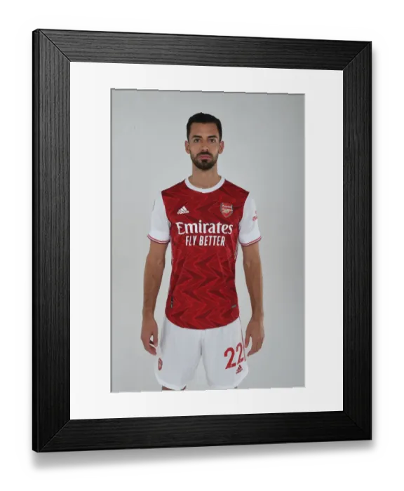 Framed Print : Arsenal First Team 2020-21: Pablo Mari in Training