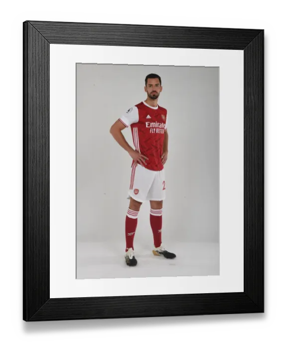 Framed Print : Arsenal First Team 2020-21: Pablo Mari in Training