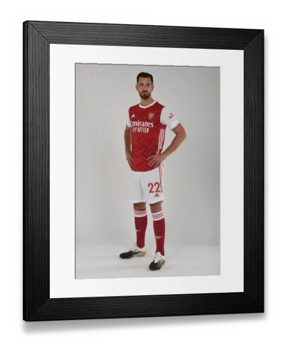 Framed Print : Arsenal First Team 2020-21: Pablo Mari in Training