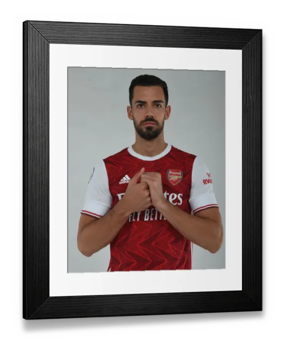 Framed Print : Arsenal First Team 2020-21: Pablo Mari in Training