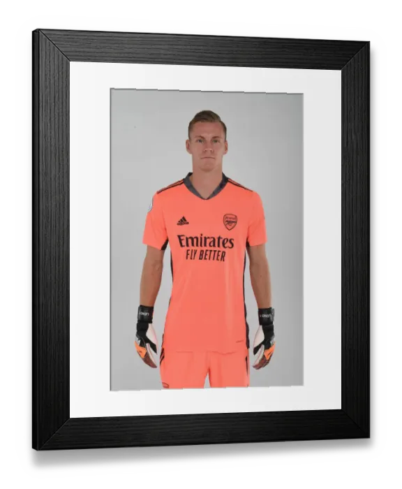 Framed Print : Arsenal FC: Bernd Leno at 2020-21 First Team Photocall Framed Print : Arsenal FC: Bernd Leno at 2020-21 First Team Photocall
