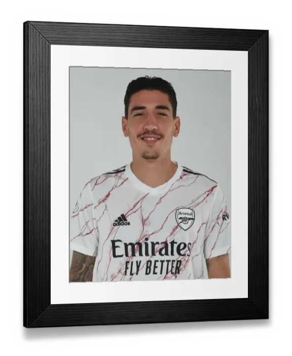 Framed Print : Arsenal's Hector Bellerin at 2020-21 First Team Photocall Framed Print : Arsenal's Hector Bellerin at 2020-21 First Team Photocall