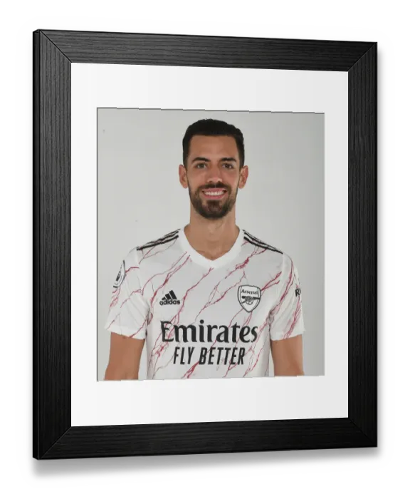 Framed Print : Arsenal First Team 2020-21: Pablo Mari in Training