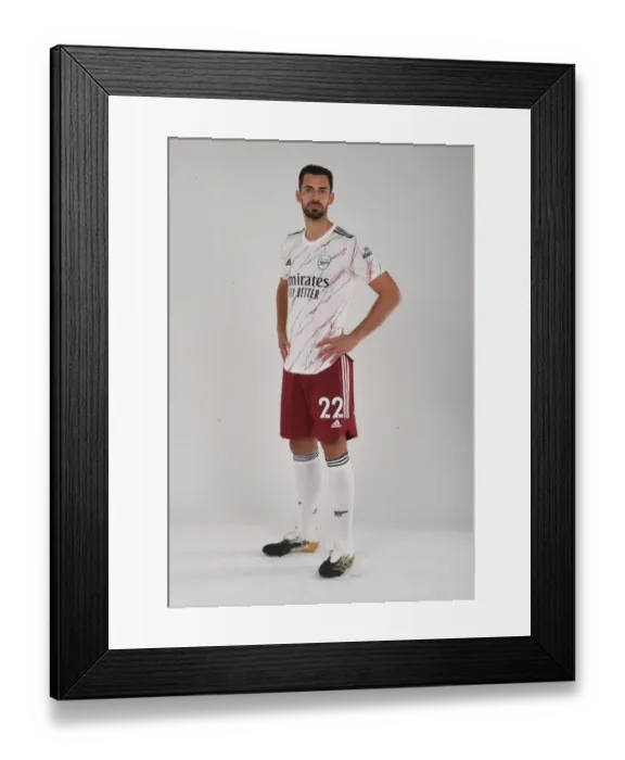 Framed Print : Arsenal First Team 2020-21: Pablo Mari in Training