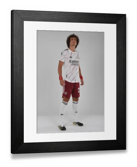 Framed Print : Arsenal's David Luiz Prepares for 2020-21 Season in Training Framed Print : Arsenal's David Luiz Prepares for 2020-21 Season in Training