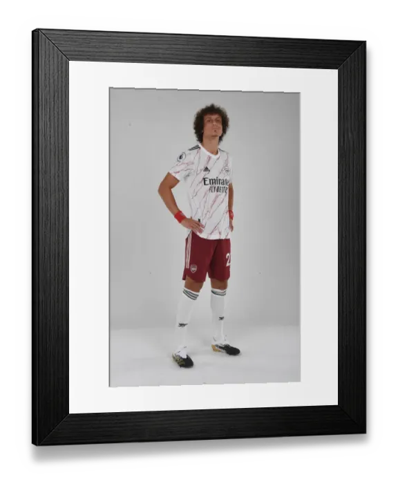 Framed Print : Arsenal's David Luiz in Training: 2020-21 Season Framed Print : Arsenal's David Luiz in Training: 2020-21 Season