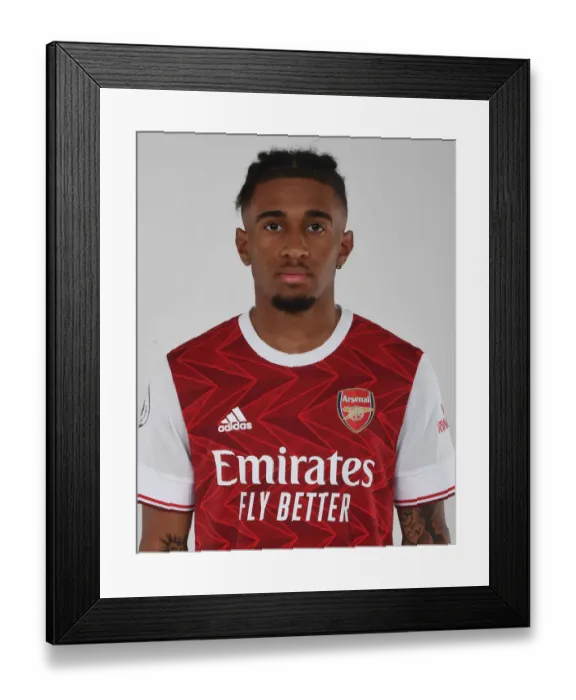 Framed Print : Arsenal FC: Reiss Nelson Training with the First Team (2020-21) Framed Print : Arsenal FC: Reiss Nelson Training with the First Team (2020-21)