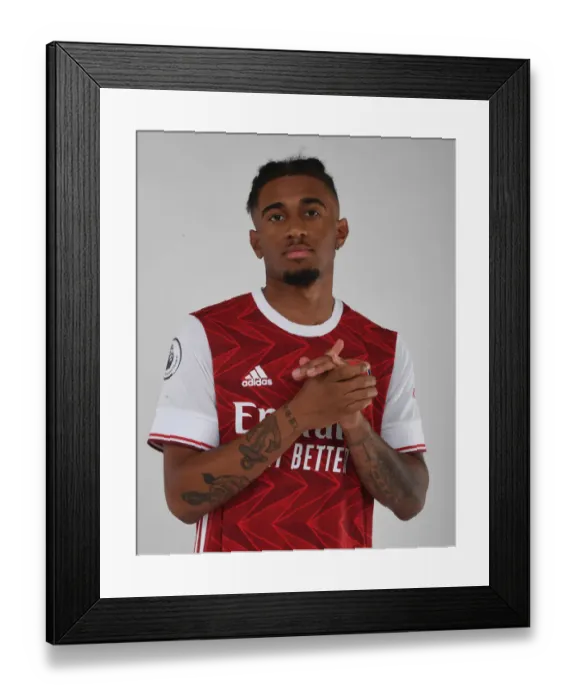 Framed Print : Arsenal's Reiss Nelson Gears Up for 2020-21 Season in Training Framed Print : Arsenal's Reiss Nelson Gears Up for 2020-21 Season in Training