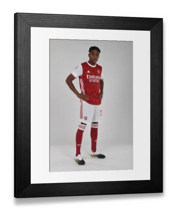 Framed Print : Arsenal 2020-21 First Team: Joe Willock at London Colney Training Ground
