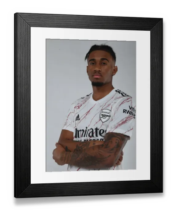 Framed Print : Arsenal's Reiss Nelson Gears Up for 2020-21 Season in Training Framed Print : Arsenal's Reiss Nelson Gears Up for 2020-21 Season in Training