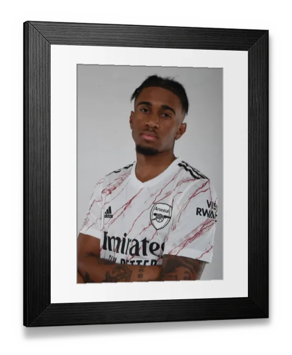Framed Print : Arsenal Training: Reiss Nelson with First Team in 2020-21 Season Framed Print : Arsenal Training: Reiss Nelson with First Team in 2020-21 Season