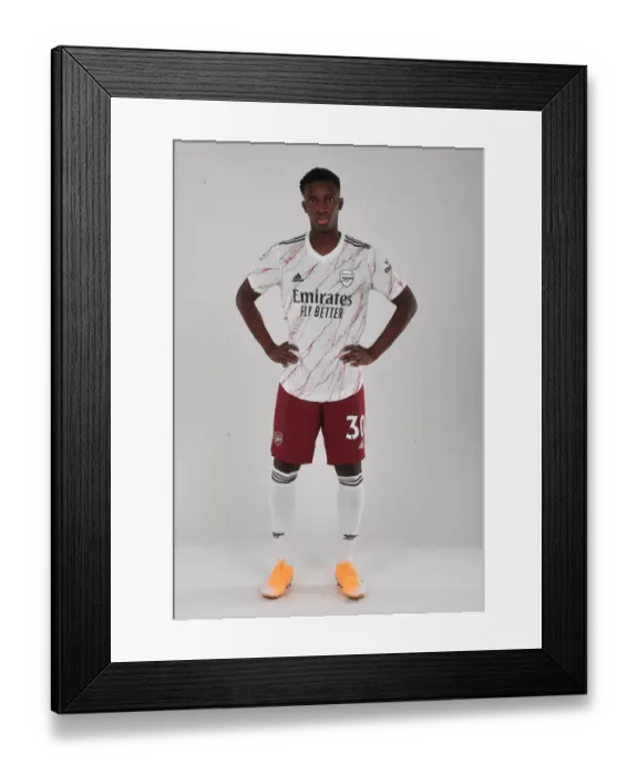 Framed Print : Arsenal's Eddie Nketiah Training Ahead of 2020-21 Season Framed Print : Arsenal's Eddie Nketiah Training Ahead of 2020-21 Season