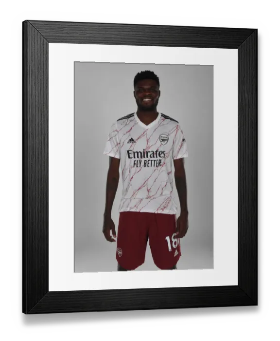 Framed Print : Arsenal Welcomes Thomas Partey: New Signing Unveiled at London Colney Training Ground Framed Print : Arsenal Welcomes Thomas Partey: New Signing Unveiled at London Colney Training Ground