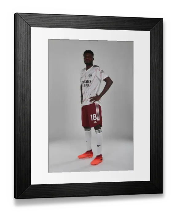 Framed Print : Arsenal Welcomes New Signing Thomas Partey at London Colney