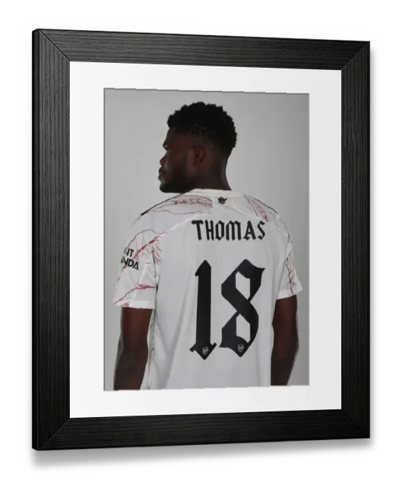 Framed Print : Arsenal Welcomes Thomas Partey: 2020-21 First Team Unveiling