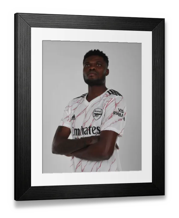 Framed Print : Arsenal Unveils New Signing Thomas Partey at London Colney Training Ground Framed Print : Arsenal Unveils New Signing Thomas Partey at London Colney Training Ground