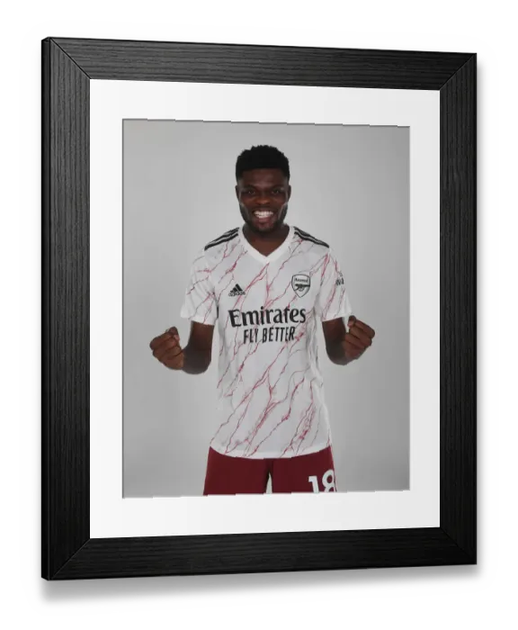 Framed Print : Arsenal Introduces Thomas Partey: 2020-21 First Team Unveiling