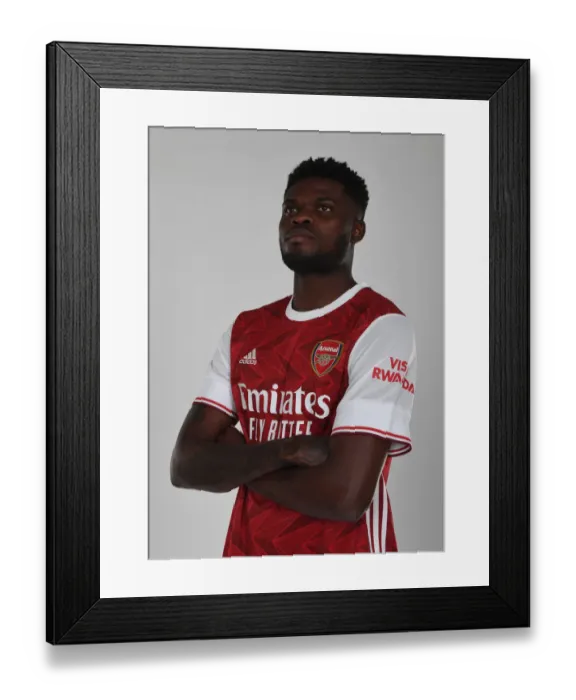 Framed Print : Arsenal FC Officially Welcomes Thomas Partey: New Signing Unveiled