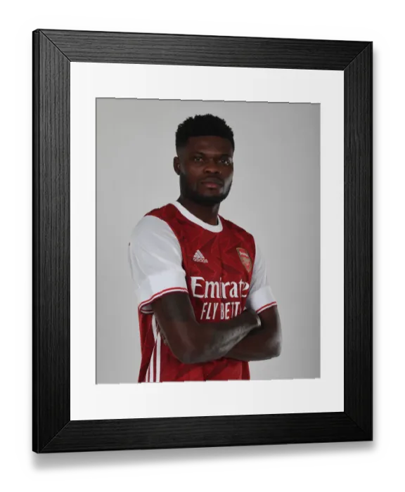 Framed Print : Arsenal Officially Welcomes Thomas Partey: New Signing Unveiled at London Colney Framed Print : Arsenal Officially Welcomes Thomas Partey: New Signing Unveiled at London Colney