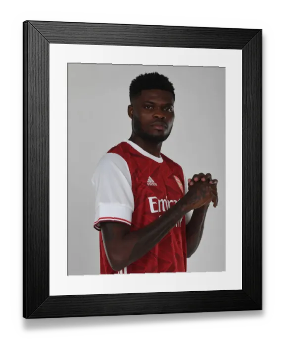 Framed Print : Arsenal Unveils New Signing Thomas Partey at London Colney Training Ground Framed Print : Arsenal Unveils New Signing Thomas Partey at London Colney Training Ground