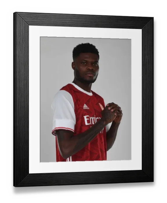 Framed Print : Arsenal Football Club Welcomes New Signing Thomas Partey at London Colney Framed Print : Arsenal Football Club Welcomes New Signing Thomas Partey at London Colney