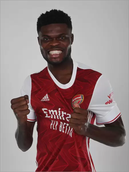 Arsenal Football Club Welcomes New Signing Thomas Partey at London Colney