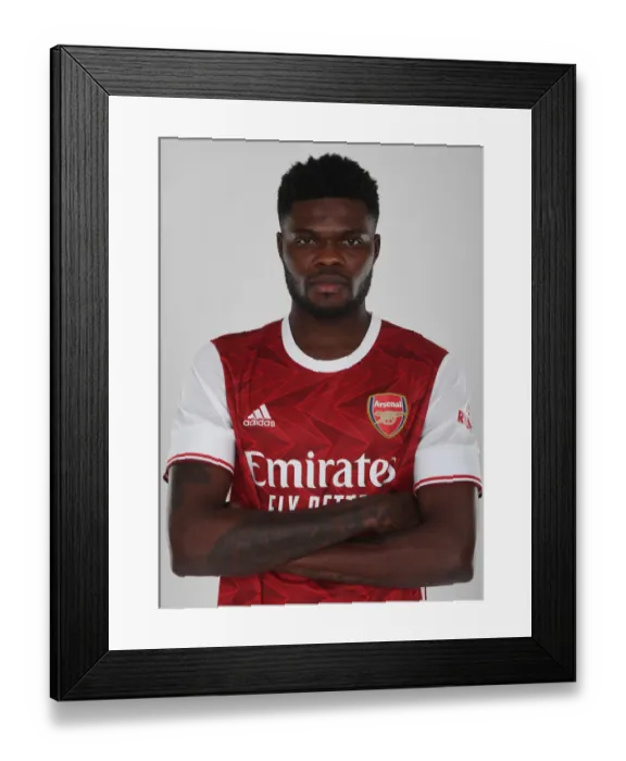 Framed Print : Arsenal FC Welcomes New Signing Thomas Partey at London Colney (2020-21 Season) Framed Print : Arsenal FC Welcomes New Signing Thomas Partey at London Colney (2020-21 Season)