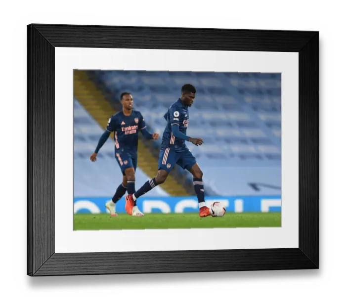 Framed Print : Thomas Partey in Action: Arsenal vs. Manchester City, Premier League 2020-21 - A Battle at Etihad Stadium Framed Print : Thomas Partey in Action: Arsenal vs. Manchester City, Premier League 2020-21 - A Battle at Etihad Stadium