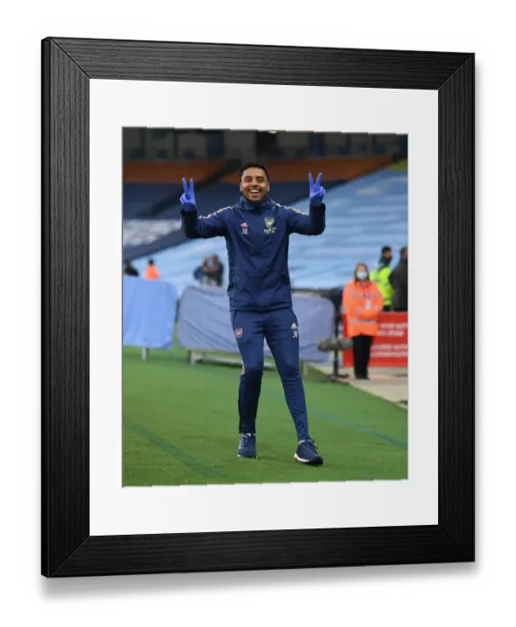Framed Print : Premier League Showdown: Manchester City vs Arsenal at Etihad Stadium (2020-21) - Battle of Titans Framed Print : Premier League Showdown: Manchester City vs Arsenal at Etihad Stadium (2020-21) - Battle of Titans
