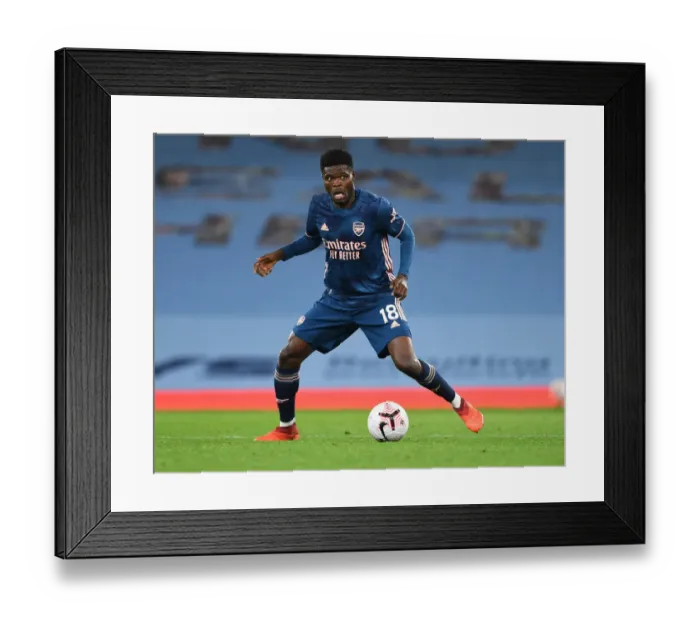 Framed Print : Thomas Partey in Action: 2020-21 Premier League - Manchester City vs. Arsenal (Behind Closed Doors) Framed Print : Thomas Partey in Action: 2020-21 Premier League - Manchester City vs. Arsenal (Behind Closed Doors)