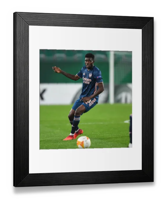 Framed Print : Thomas Partey in Action: Arsenal vs Rapid Vienna, UEFA Europa League 2020-21 Framed Print : Thomas Partey in Action: Arsenal vs Rapid Vienna, UEFA Europa League 2020-21