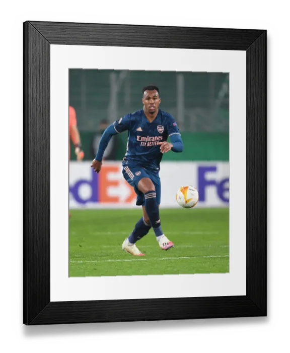 Framed Print : Gabriel in Action: Arsenal vs Rapid Vienna, UEFA Europa League 2020-21 Framed Print : Gabriel in Action: Arsenal vs Rapid Vienna, UEFA Europa League 2020-21