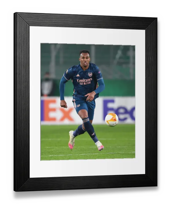 Framed Print : Gabriel in Action: Arsenal vs Rapid Vienna, UEFA Europa League 2020-21 Framed Print : Gabriel in Action: Arsenal vs Rapid Vienna, UEFA Europa League 2020-21
