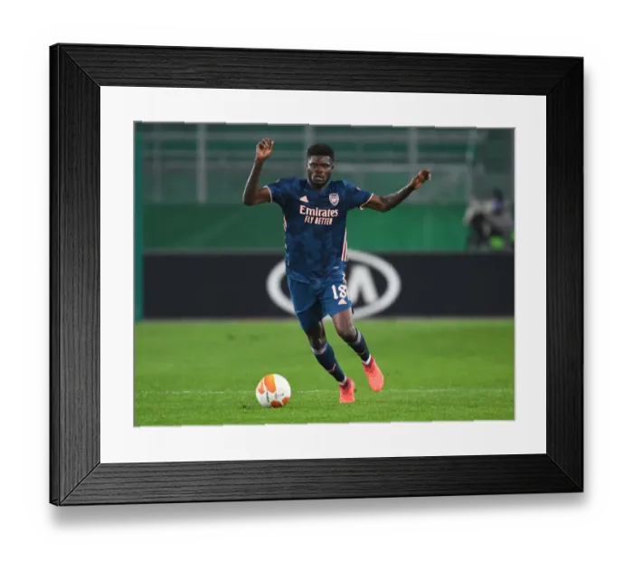Framed Print : Thomas Partey in Action: Arsenal vs Rapid Vienna, UEFA Europa League 2020-21 Framed Print : Thomas Partey in Action: Arsenal vs Rapid Vienna, UEFA Europa League 2020-21