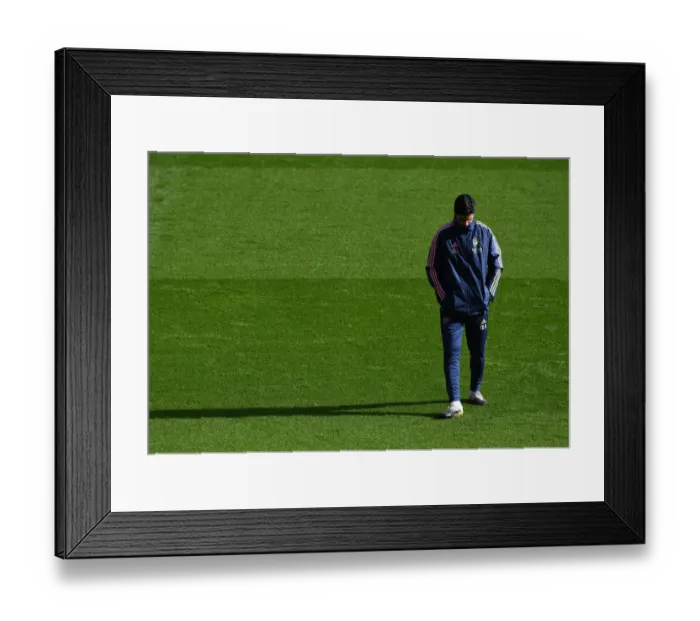 Framed Print : Mikel Arteta at Empty Emirates: Arsenal vs Leicester City - Premier League 2020-21 Framed Print : Mikel Arteta at Empty Emirates: Arsenal vs Leicester City - Premier League 2020-21