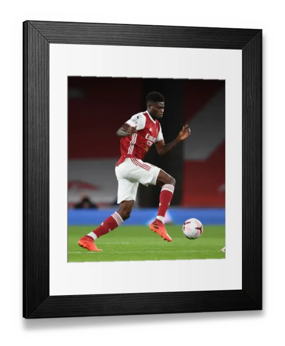 Framed Print : Thomas Partey in Action: Arsenal vs Leicester City (2020-21) - Emirates Stadium Showdown Amidst the Pandemic Framed Print : Thomas Partey in Action: Arsenal vs Leicester City (2020-21) - Emirates Stadium Showdown Amidst the Pandemic