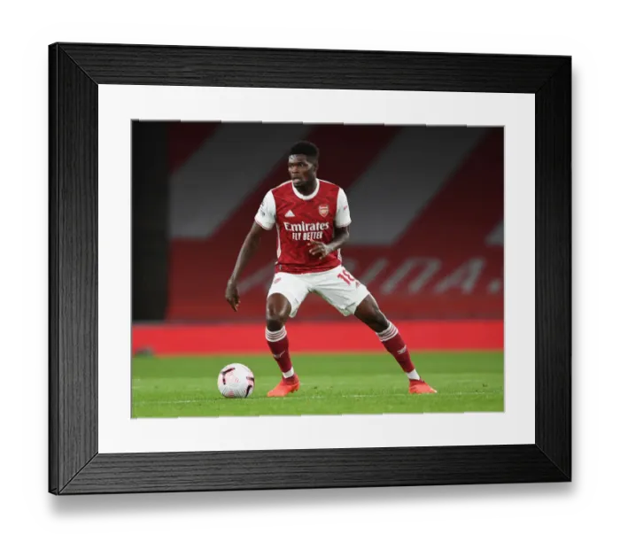 Framed Print : Thomas Partey in Action: Arsenal vs Leicester City (Behind Closed Doors) - 2020-21 Premier League Framed Print : Thomas Partey in Action: Arsenal vs Leicester City (Behind Closed Doors) - 2020-21 Premier League